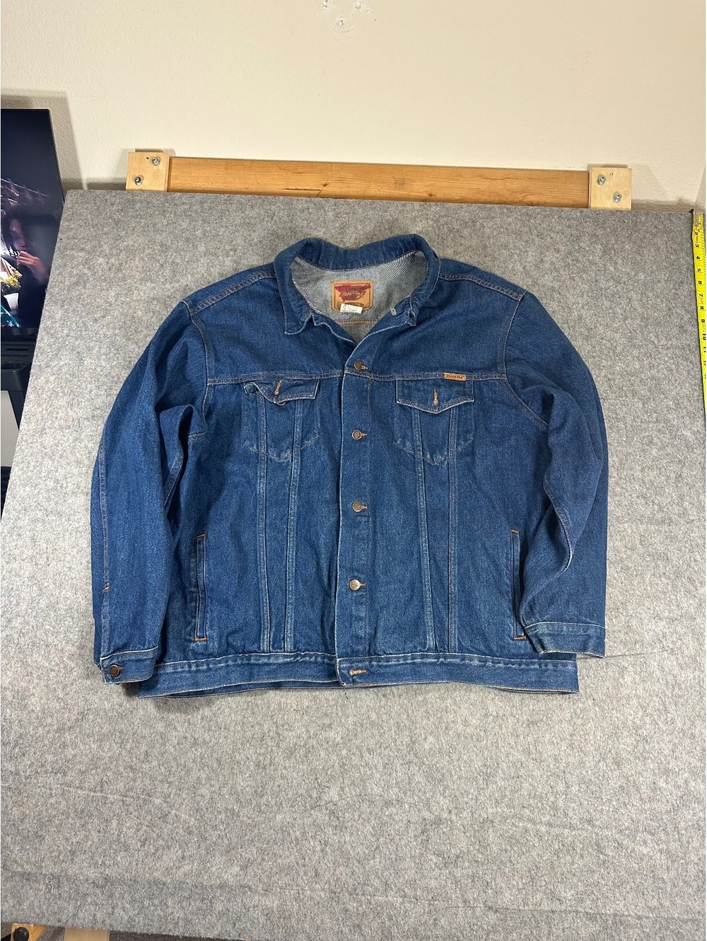 Vintage Dickies Denim Trucker Jacket Size 3XL